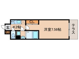 THEGARNETSUITERESIDENCE西七条の物件間取画像